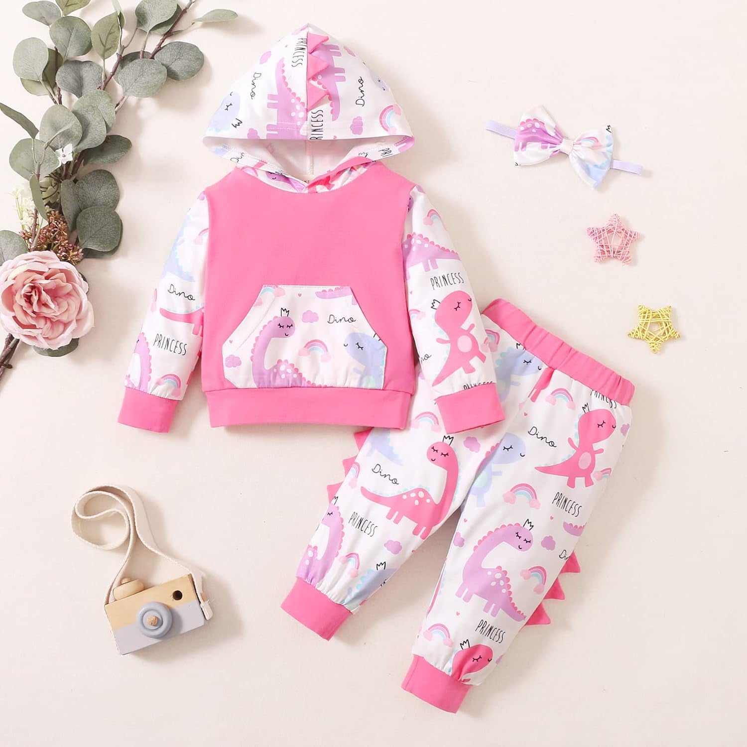 Newborn Baby Girl Clothes Infant Girl Outfits Baby Girl Clothing Sets 3Pcs